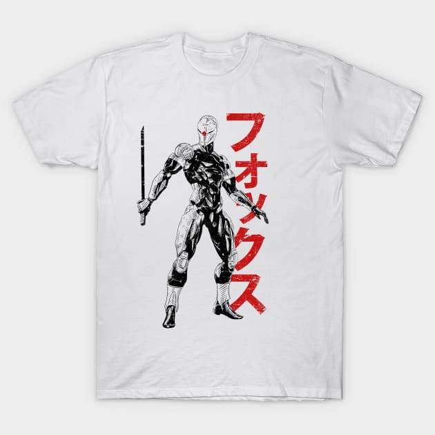 Gray Fox T-Shirt by ddjvigo